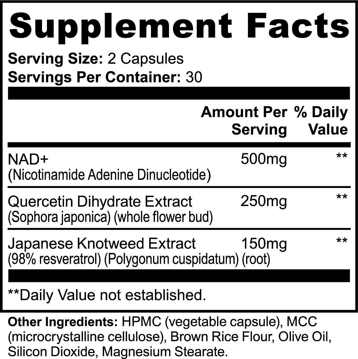 NAD⁺ Energy, Sleep & Anti-Aging Support