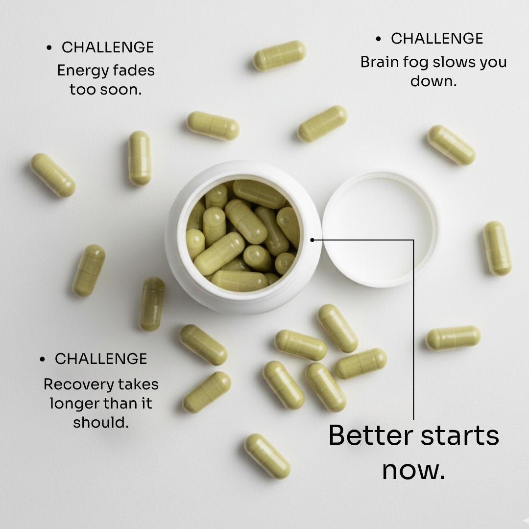 NAD⁺ Energy, Sleep & Anti-Aging Support