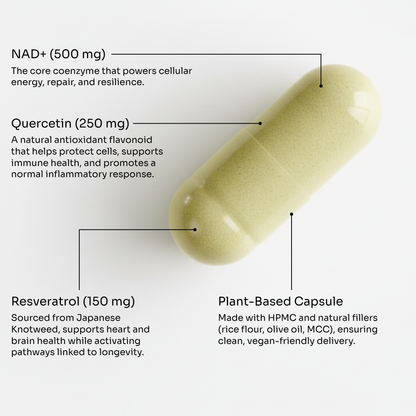NAD⁺ Energy, Sleep & Anti-Aging Support